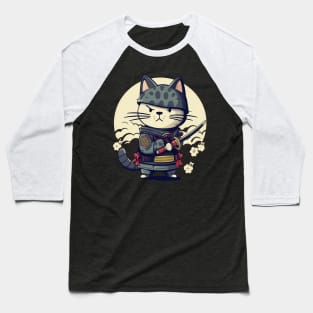 The samurai kitty Baseball T-Shirt